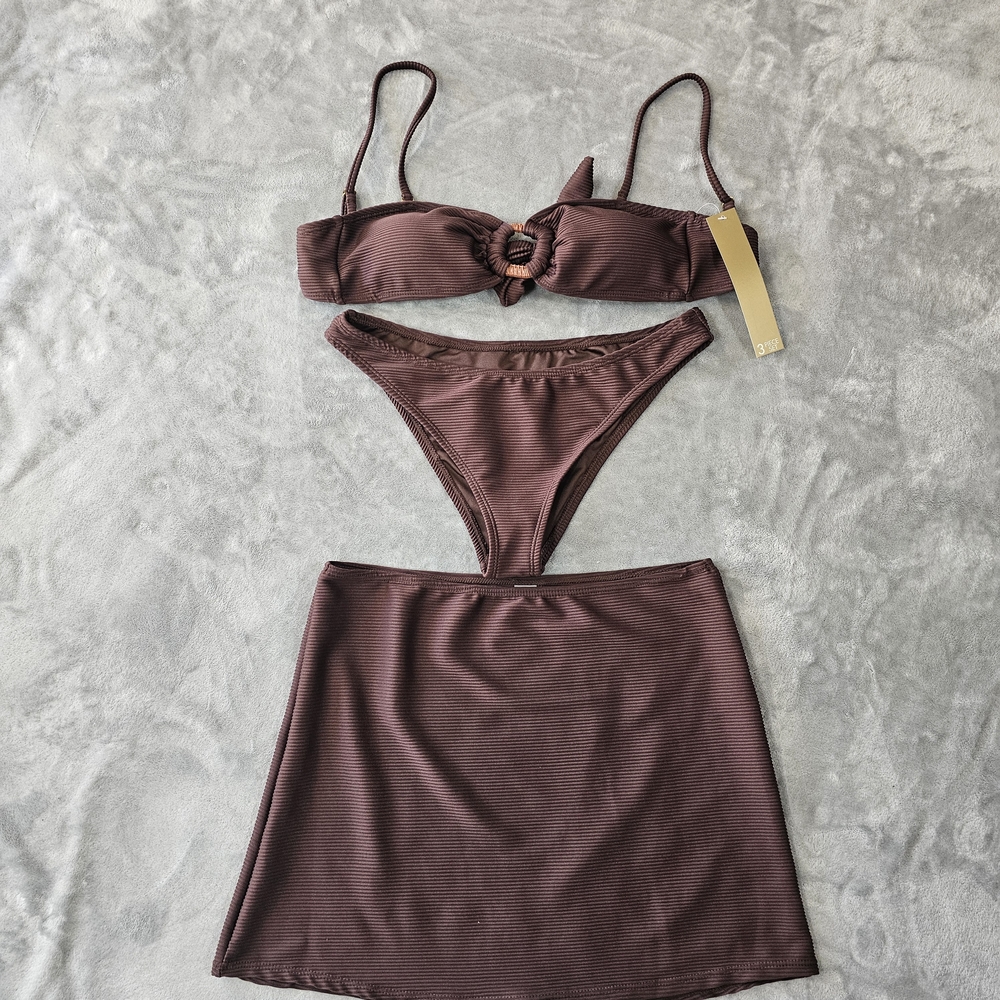 House‎ of Harlow 1960 Swim - 3 piece set Sz M